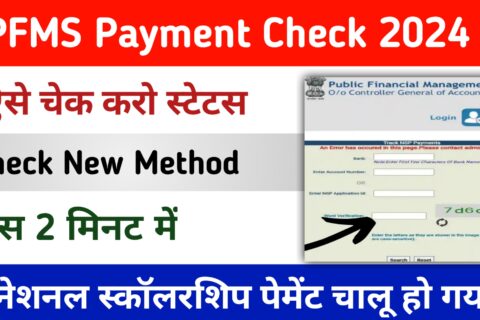 PFMS Payment Check Online New Portal सरकार ने जारी किया नया पोर्टल, अब सभी योजना का पैसा इस पोर्टल से चेक होगा-