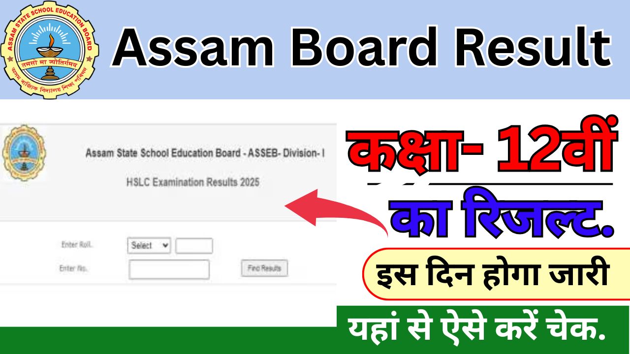 Assam Board 12th Result 2025