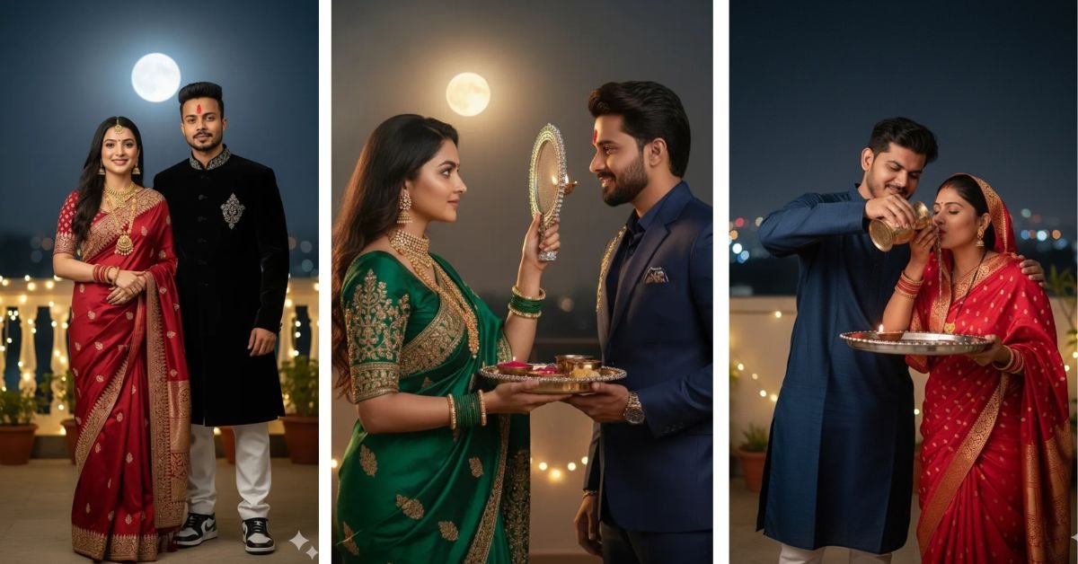 10 Gemini AI Prompts for Karwa Chauth Photos